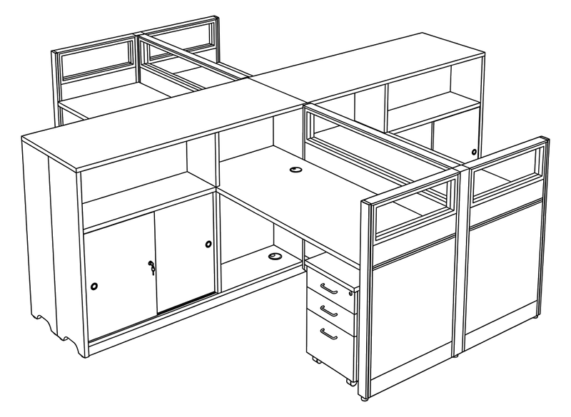 4-Person Team Cluster
