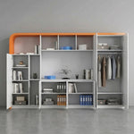 Gauss · Office Shelves w/ Storage and Wardrobe