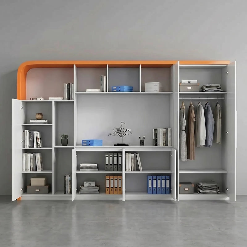 Gauss · Office Shelves w/ Storage and Wardrobe
