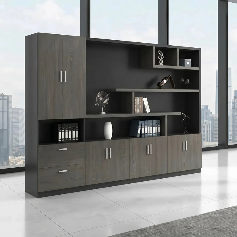 Acumen / Carlaw · Office Shelves with Storage