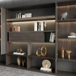 Stellan · Office Shelves w/ Integrated Lighting & Storage