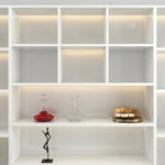 Euclid · Office Shelves w/ Integrated Lighting & Storage