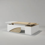 Albion · Executive L-Shaped Standing Desk, Adjustable Height (mirrored) [flipped-from:47656031617084]
