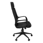 Kenmure high-back executive office chair in black, photo 2