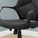 Kenmure high-back executive office chair in black, photo 3