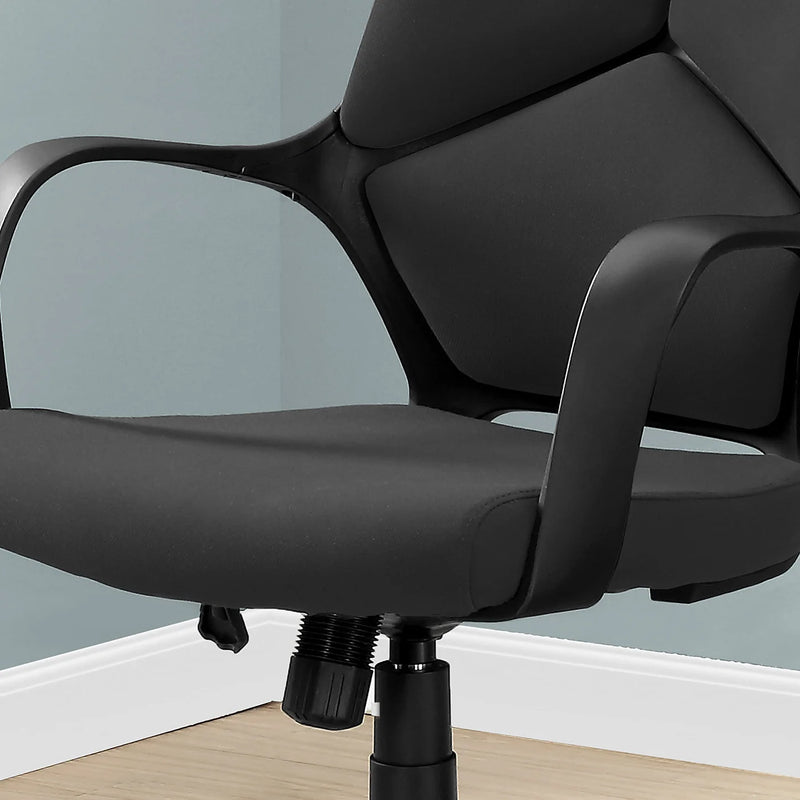 Kenmure high-back executive office chair in black, photo 3