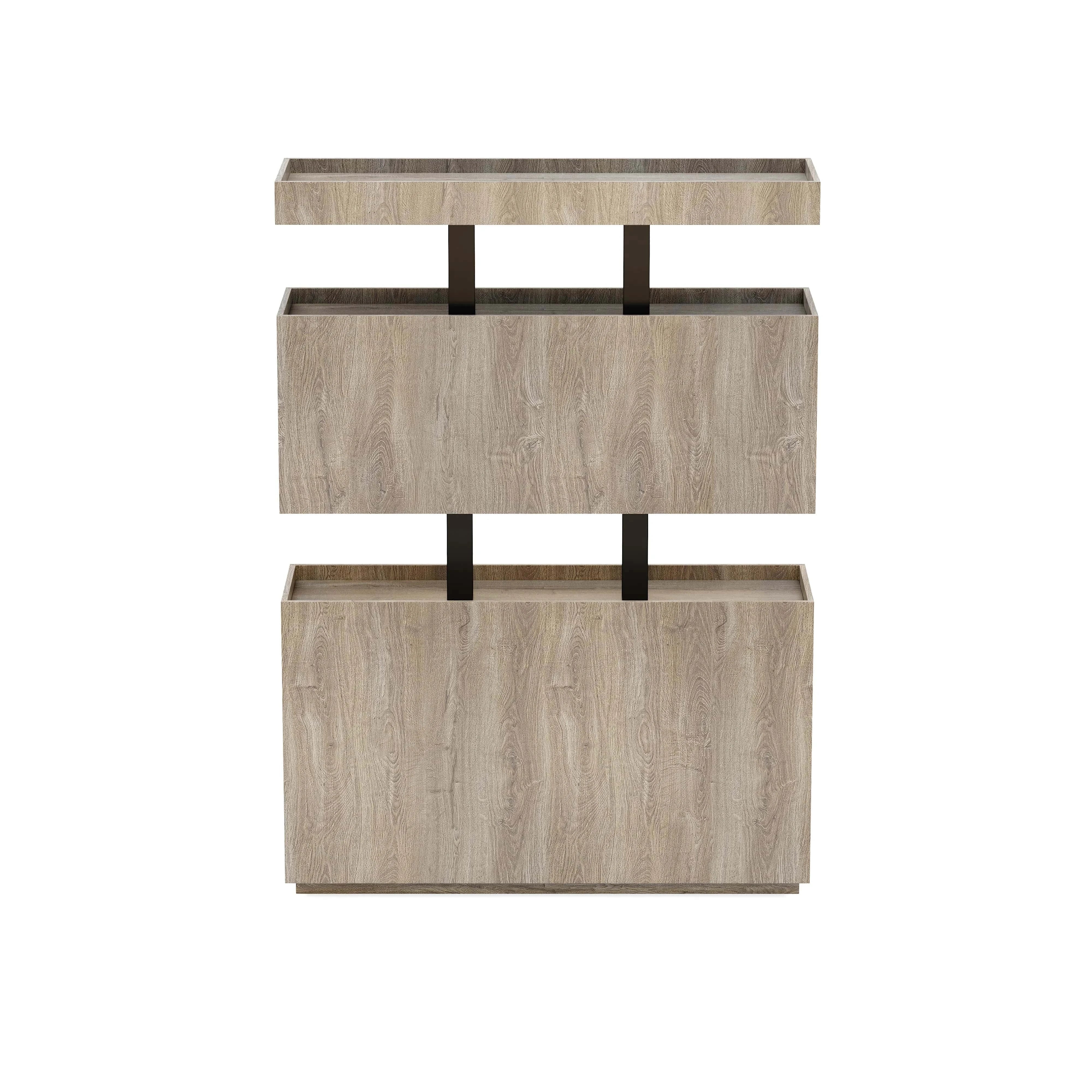 Estantería de pared para biblioteca Finn de 53 a 95