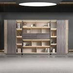 Fairwyn · Office Shelves w/ Integrated Lighting & Storage