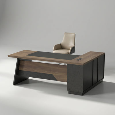 Linton · Modern L-Shaped Executive Desk