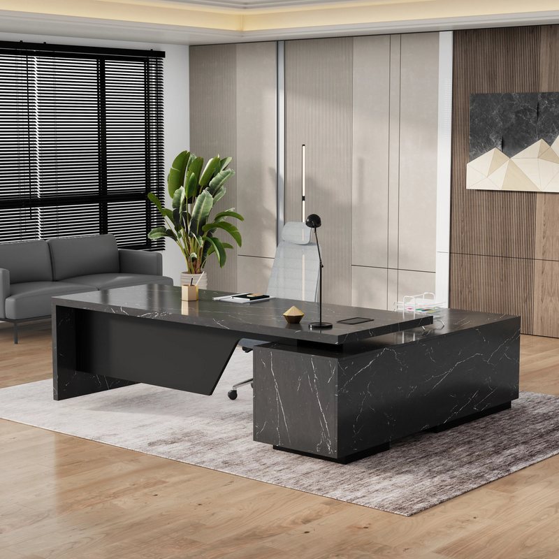 Maverick · Modern L-Shaped Executive Desk
