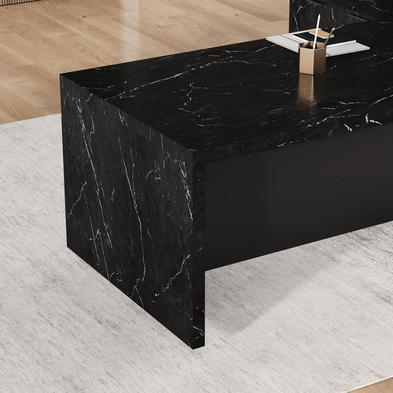 Maverick · Modern L-Shaped Executive Desk