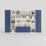 Euclid · Office Shelves w/ Integrated Lighting & Storage