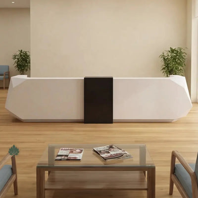 Revera front desk in a cream hotel lobby