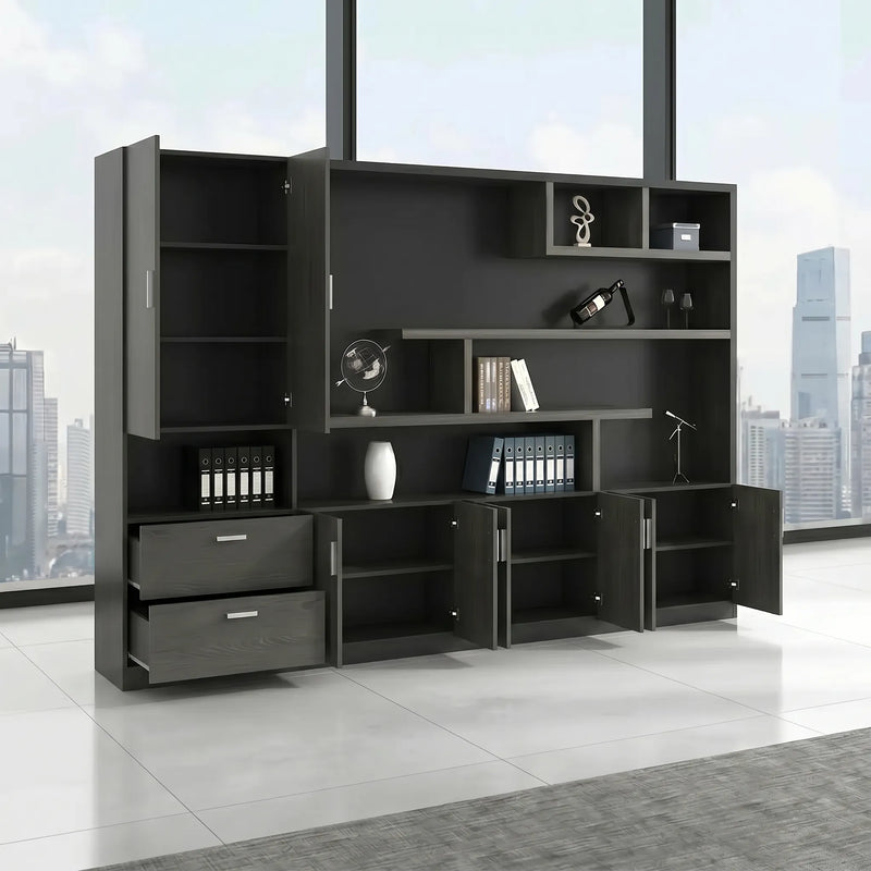 Acumen / Carlaw · Office Shelves with Storage