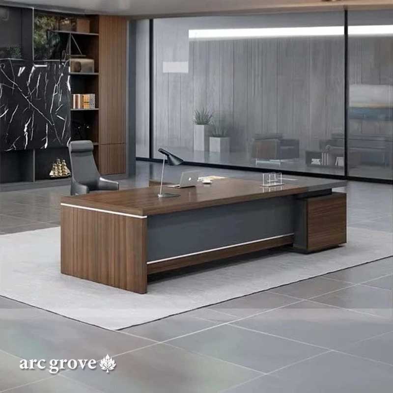 Hershey · Modern L-Shaped Executive Desk