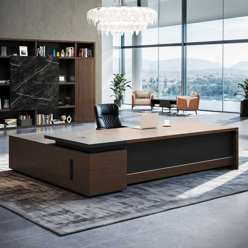 Hershey · Modern L-Shaped Executive Desk