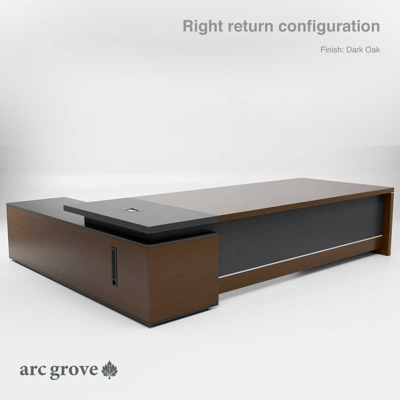 Hershey · Modern L-Shaped Executive Desk