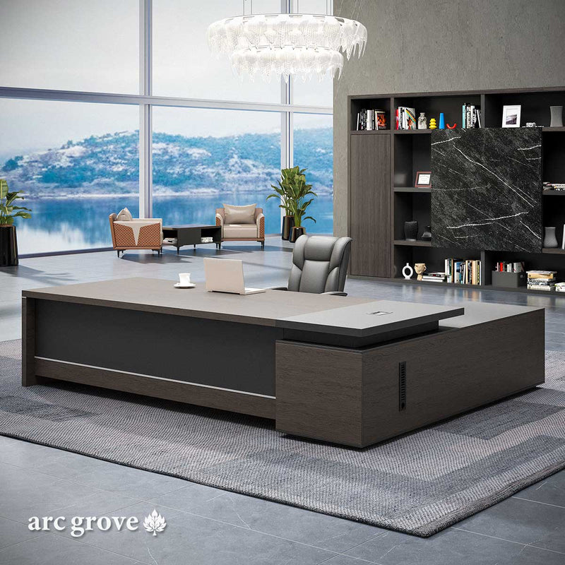 Hershey · Modern L-Shaped Executive Desk