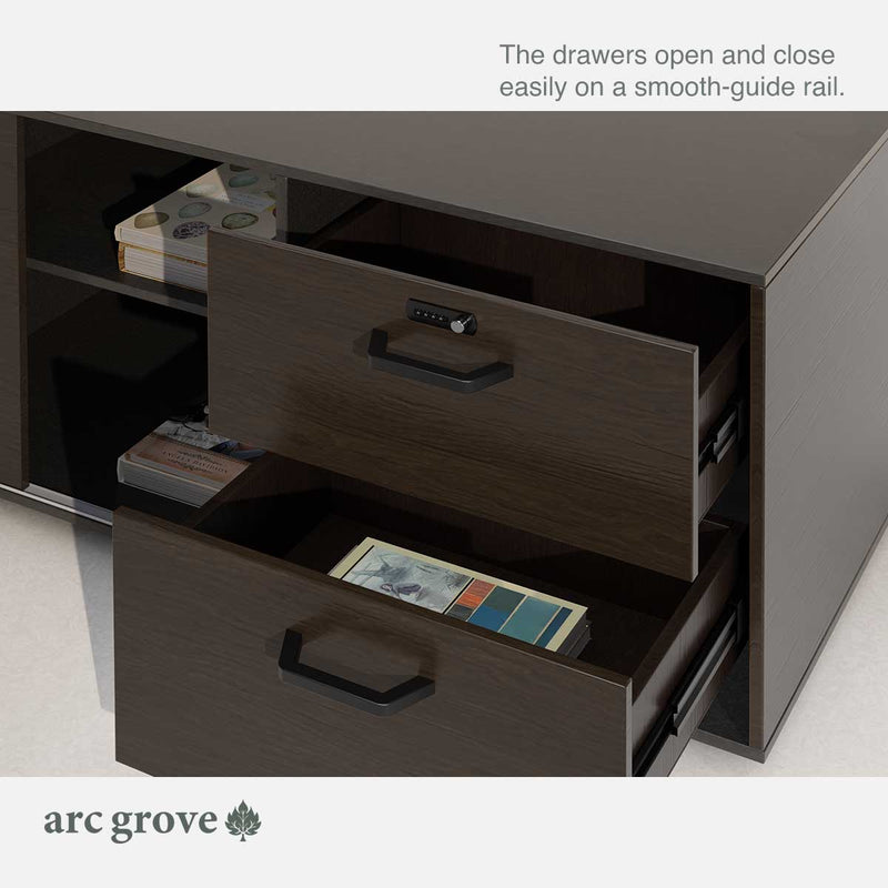 Hershey · Modern L-Shaped Executive Desk