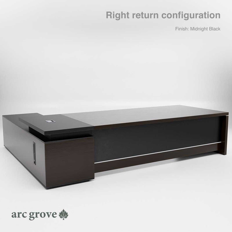 Hershey · Modern L-Shaped Executive Desk