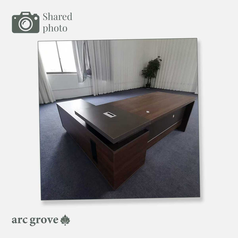 Hershey · Modern L-Shaped Executive Desk