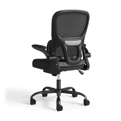 Keld mesh task chair in black, front view