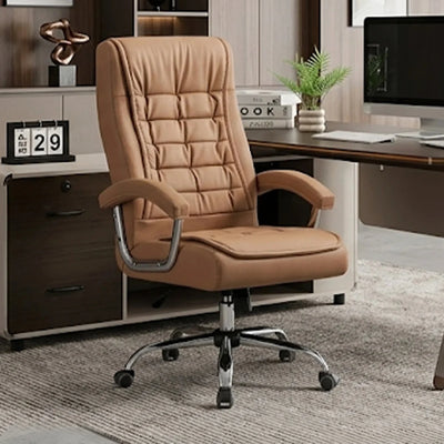 Ellwood high-back executive office chair in camel, photo 1