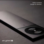 Vynric · L-Shaped Executive Standing Desk, Adjustable Height