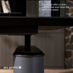 Vynric · L-Shaped Executive Standing Desk, Adjustable Height