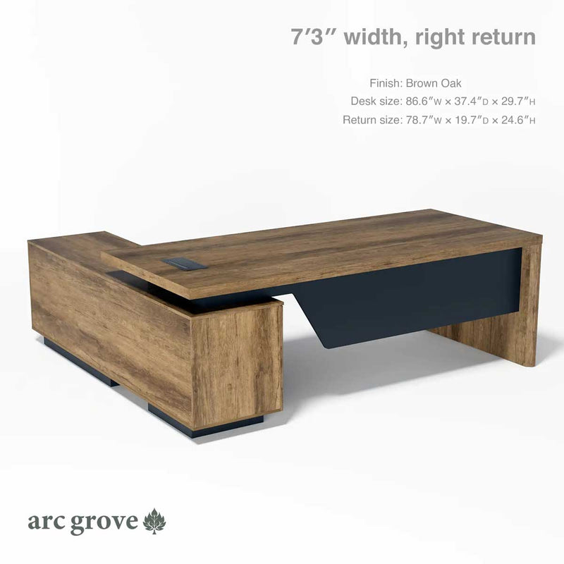 Escritorio ejecutivo Maverick de 71 a 95