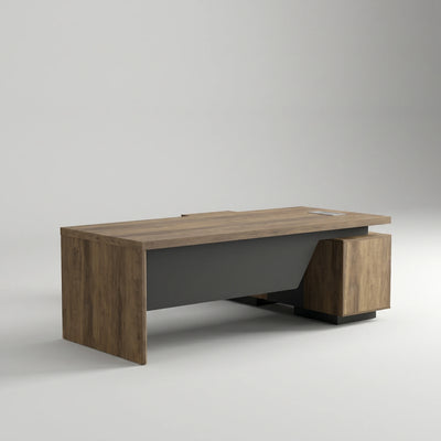Pascal · L-Shaped Executive Desk