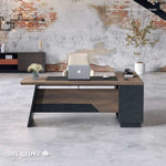 Linton · Modern L-Shaped Executive Desk