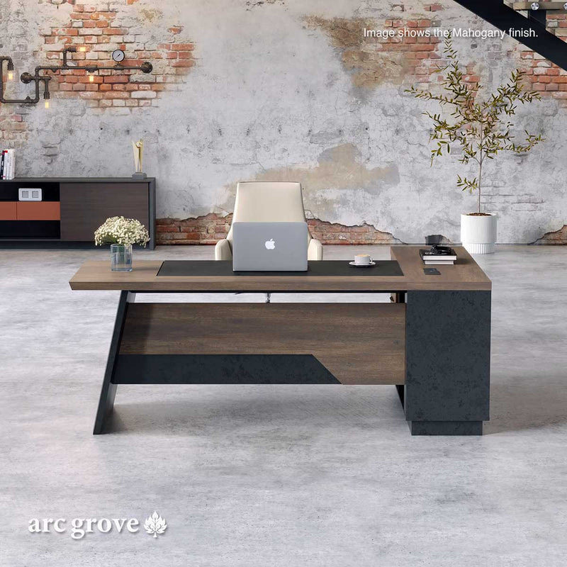 Linton · Modern L-Shaped Executive Desk