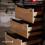 Anderson · Modern L-Shaped Executive Desk, Adjustable Height