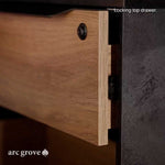 Anderson · Modern L-Shaped Executive Desk, Adjustable Height