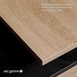 Anderson · Modern L-Shaped Executive Desk, Adjustable Height