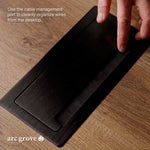 Anderson · Modern L-Shaped Executive Desk, Adjustable Height