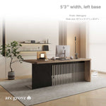 Escritorio ejecutivo rectangular Dakota de 63 a 79