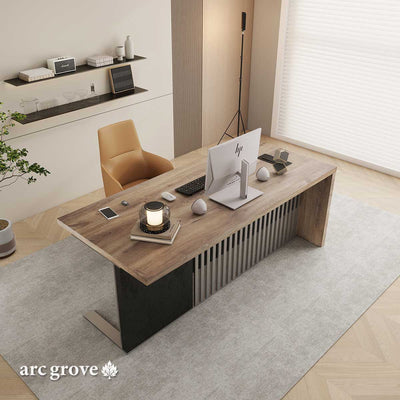 Escritorio ejecutivo rectangular Dakota de 63 a 79" | AF Essence Tribeca WX-N2806