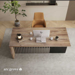 Escritorio ejecutivo rectangular Dakota de 63 a 79