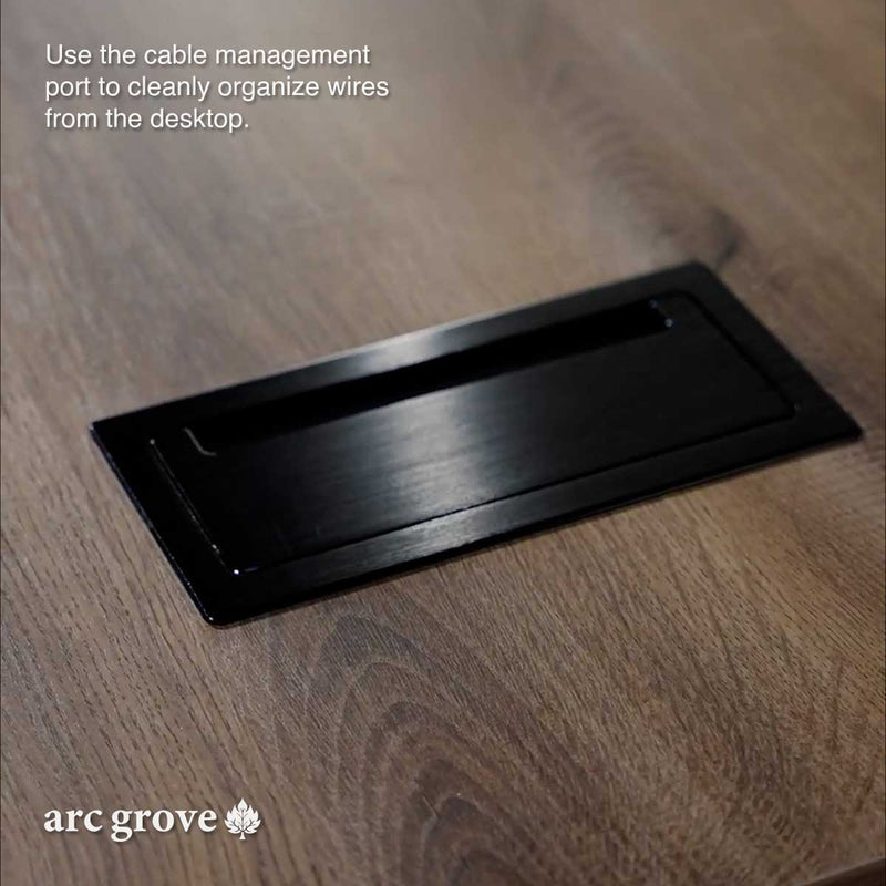 Escritorio ejecutivo rectangular Dakota de 63 a 79