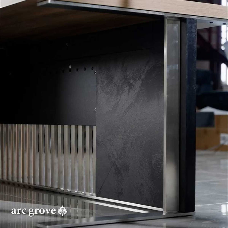 Escritorio ejecutivo rectangular Dakota de 63 a 79