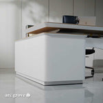 Albion · Executive L-Shaped Standing Desk, Adjustable Height