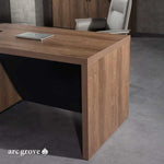 Escritorio ejecutivo rectangular Prince de 63 a 71