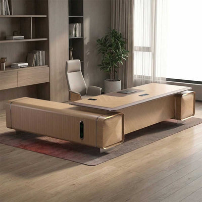 Sovra · Modern L-Shaped Executive Desk