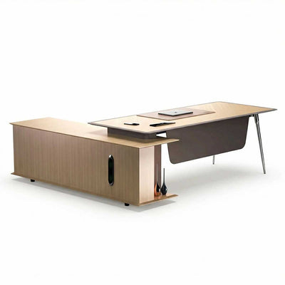 Tullio · Modern L-Shaped Executive Desk