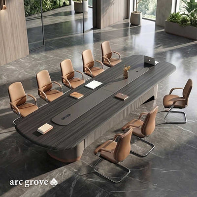 Fusion · Dark Gray Conference Room Table