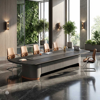 Fusion · Dark Gray Conference Room Table