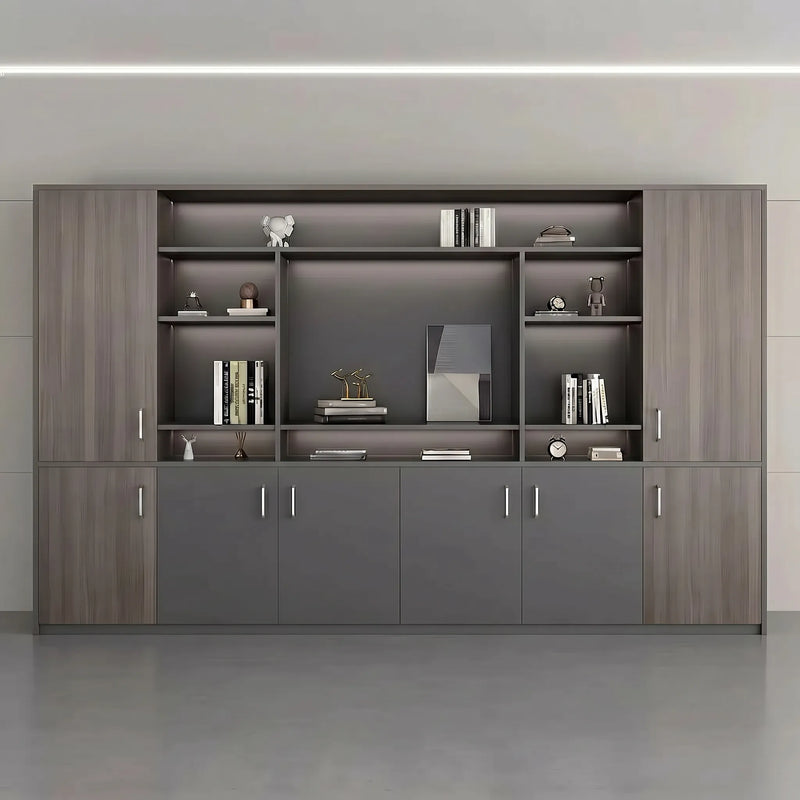 Eyer · Office Shelves w/ Integrated Lighting & Storage