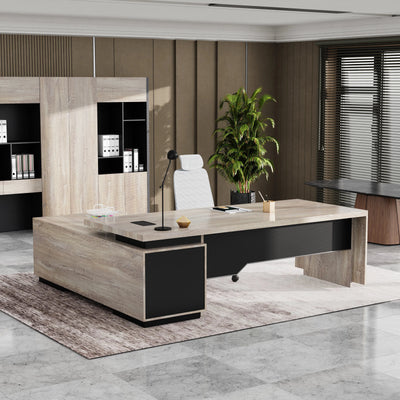 Addison · Modern L-Shaped Executive Desk